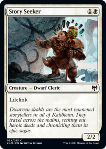 Story Seeker - Kaldheim - English - NM - MTG