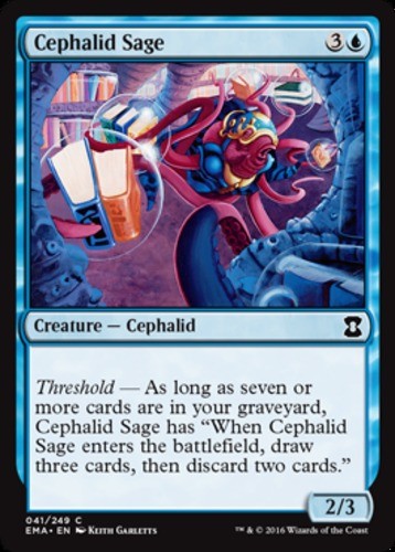 Cephalid Sage - Eternal Masters - English - NM - MTG