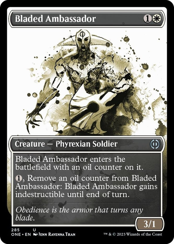Bladed Ambassador - Showcase - Phyrexia: All Will Be One - English - NM - MTG