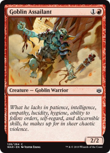 Goblin Assailant - War Of The Spark - English - NM - MTG