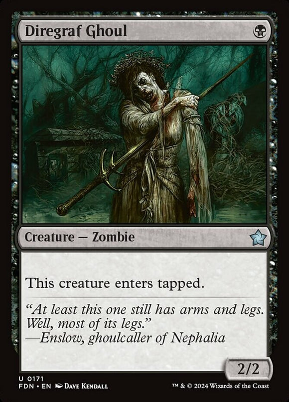 Diregraf Ghoul - Foundations - English - NM - MTG