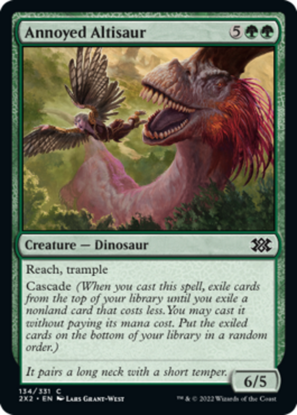 Annoyed Altisaur - Double Masters 2022 - English - NM - MTG