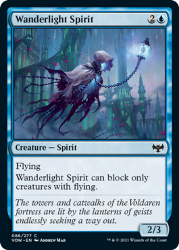 Wanderlight Spirit - Innistrad: Crimson Vow - English - NM - MTG