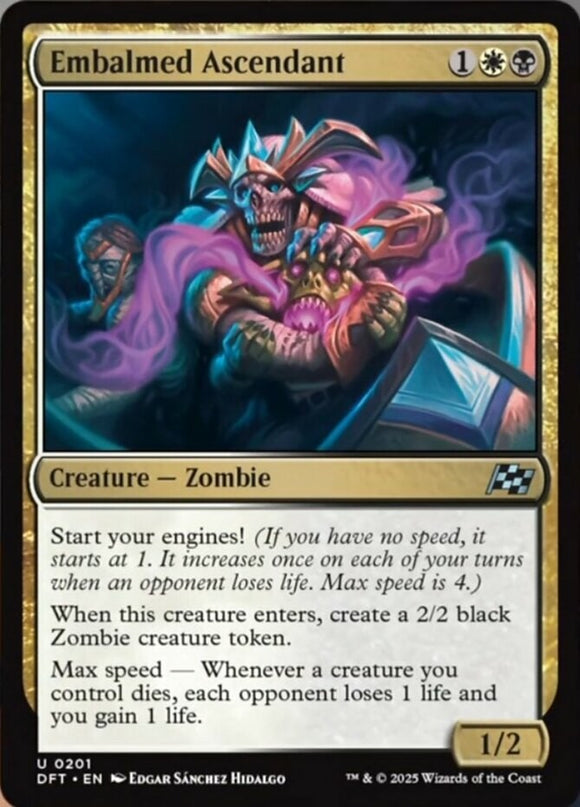 Embalmed Ascendant - Aetherdrift - English - NM - MTG