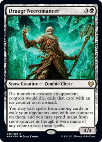Draugr Necromancer - Kaldheim - English - NM - MTG