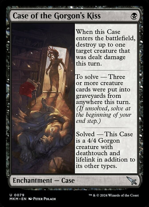 Case of the Gorgon's Kiss (a) - Murders at Karlov Manor - English - NM - MTG