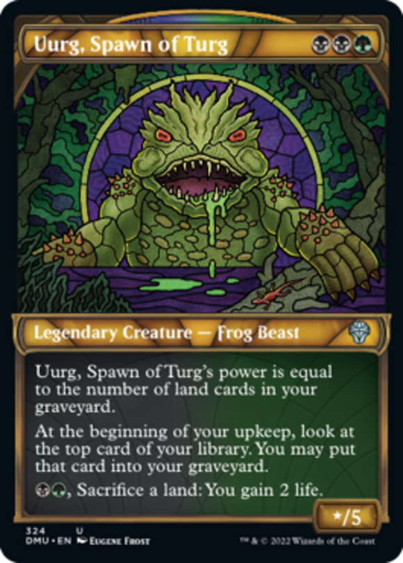 Uurg, Spawn of Turg - Showcase - Dominaria United - English - NM - MTG