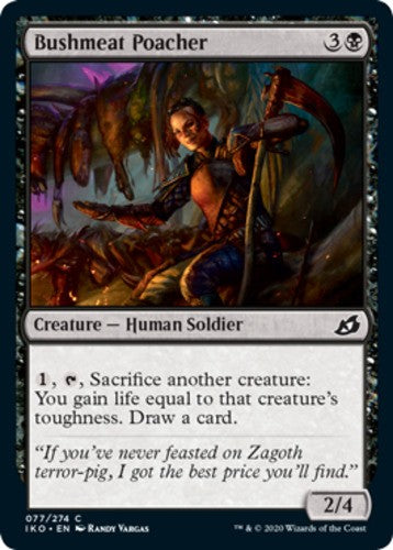 Bushmeat Poacher - Ikoria: Lair of Behemoths - English - NM - MTG