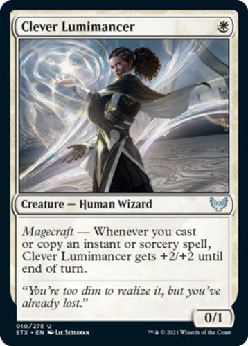 Clever Lumimancer - Strixhaven: School of Mages - English - NM - MTG