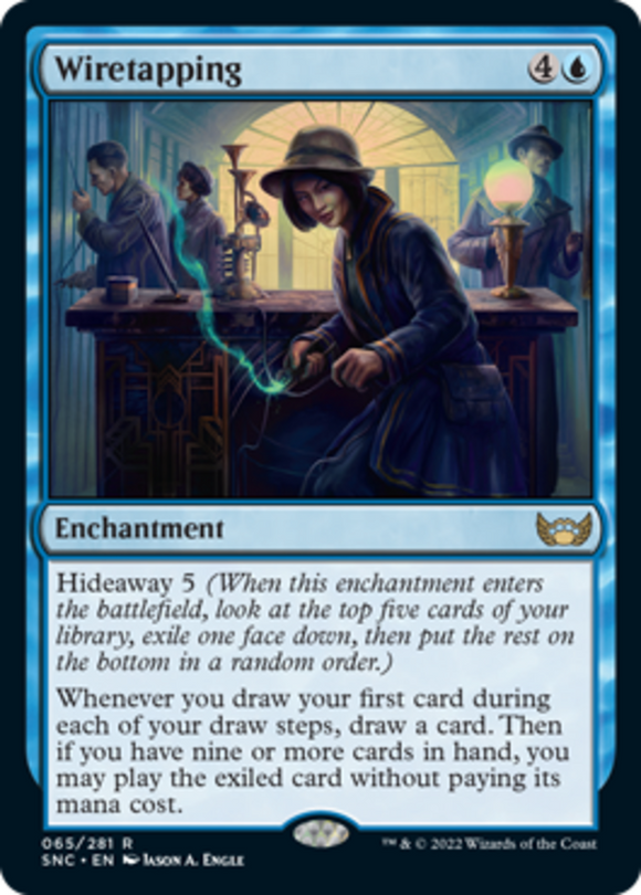 Wiretapping - Streets of New Capenna - English - NM - MTG