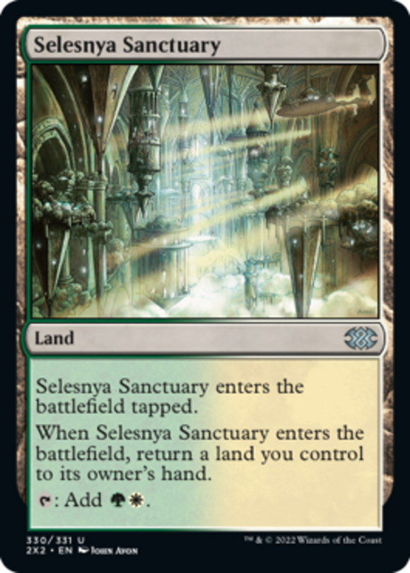 Selesnya Sanctuary - Double Masters 2022 - English - NM - MTG