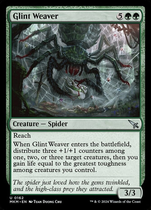 Glint Weaver - Murders at Karlov Manor - English - NM - MTG