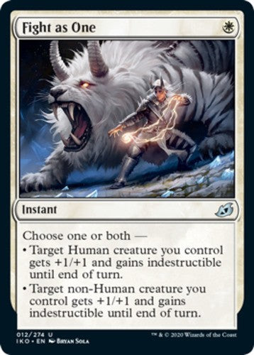 Fight as One - Ikoria: Lair of Behemoths - English - NM - MTG