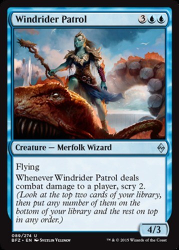Windrider Patrol - Battle for Zendikar - English - NM - MTG