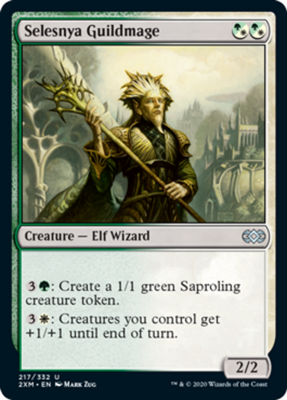 Selesnya Guildmage - Double Masters - English - NM - MTG