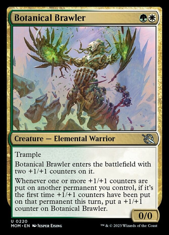 Botanical Brawler - March of the Machines - English - NM - MTG