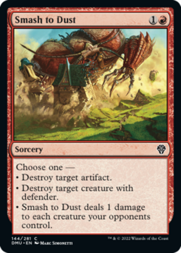 Smash to Dust - Dominaria United - English - NM - MTG