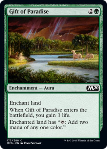 Gift of Paradise - Core Set 2020 (M20) - English - NM - MTG