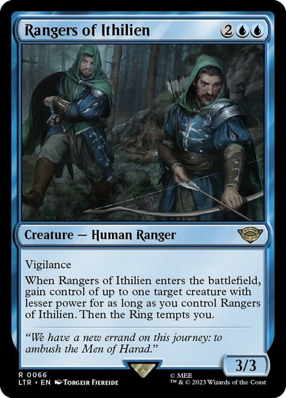 Rangers of Ithilien - Lord of the Rings - English - NM - MTG