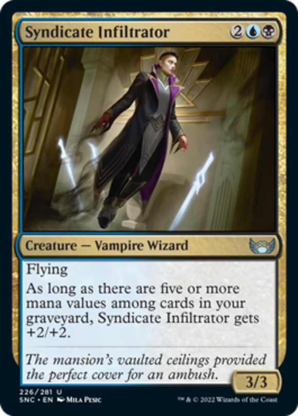Syndicate Infiltrator - Streets of New Capenna - English - NM - MTG