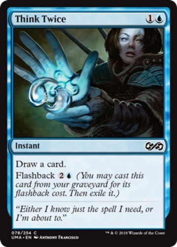 Think Twice - Ultimate Masters - English - NM - MTG
