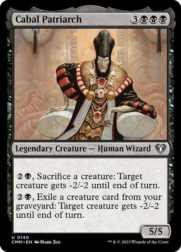 Cabal Patriarch - Commander Masters - English - NM - MTG
