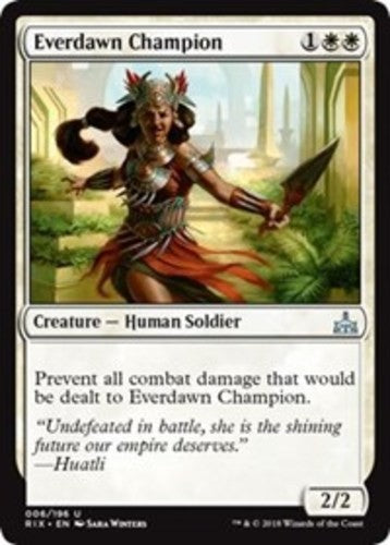 Everdawn Champion - Rivals of Ixalan - English - NM - MTG