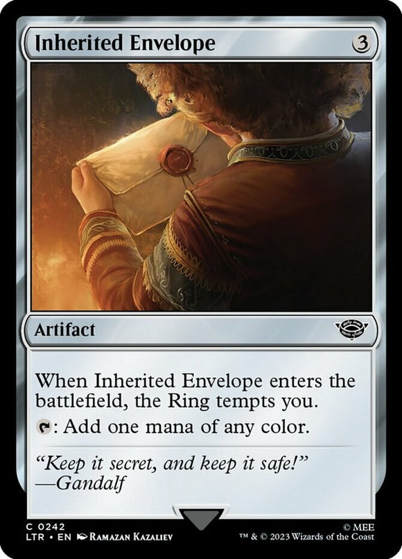 Inherited Envelope - Lord of the Rings - English - NM - MTG