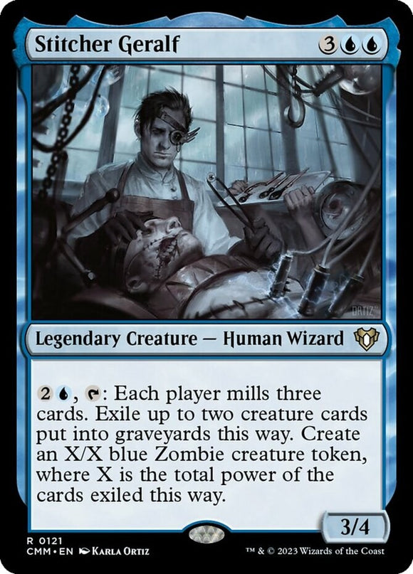 Stitcher Geralf - Commander Masters - English - NM - MTG