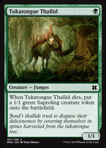Tukatongue Thallid - Modern Masters 2015 - English - NM - MTG
