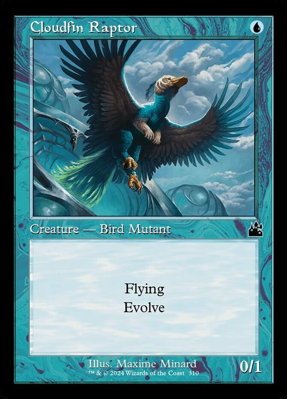 Cloudfin Raptor - Retro Frame - Ravnica Remastered - English - NM - MTG