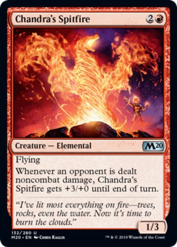 Chandra's Spitfire - Core Set 2020 (M20) - English - NM - MTG