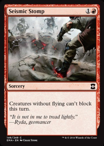 Seismic Stomp - Eternal Masters - English - NM - MTG