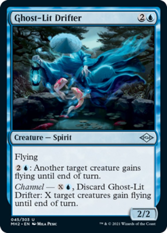 Ghost-Lit Drifter - Modern Horizons 2 - English - NM - MTG