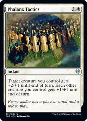 Phalanx Tactics - Theros Beyond Death - English - NM - MTG