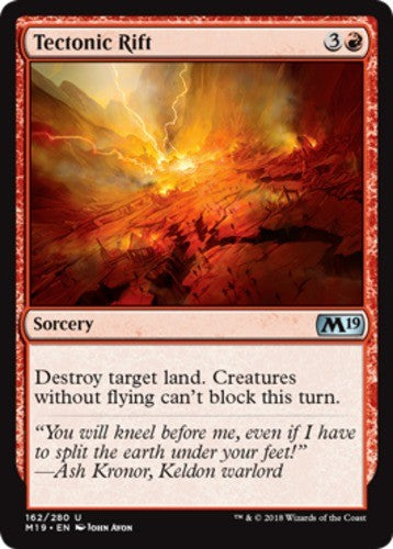 Tectonic Rift - Core Set 2019 (M19) - English - NM - MTG