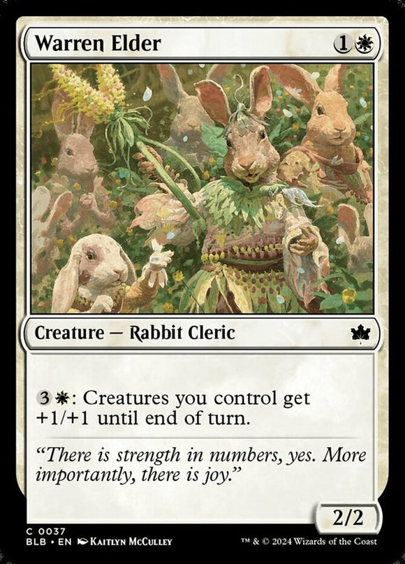 Warren Elder - Bloomburrow - English - NM - MTG