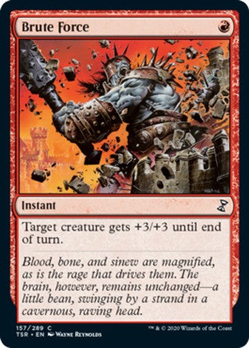 Brute Force - Time Spiral Remastered - English - NM - MTG