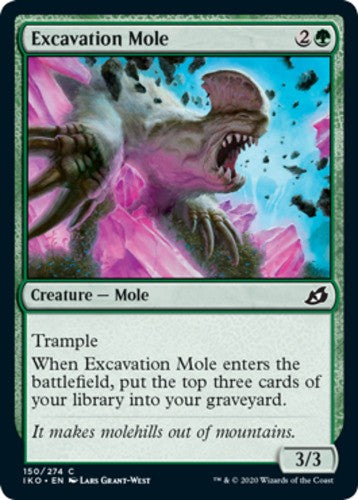 Excavation Mole - Ikoria: Lair of Behemoths - English - NM - MTG