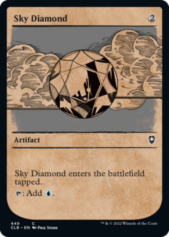 Sky Diamond - Showcase - Battle for Baldur's Gate - English - NM - MTG