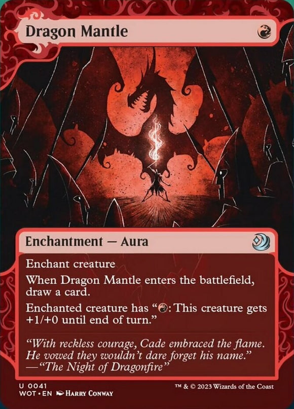 Dragon Mantle - Wilds of Eldraine: Enchanting Tales - English - NM - MTG