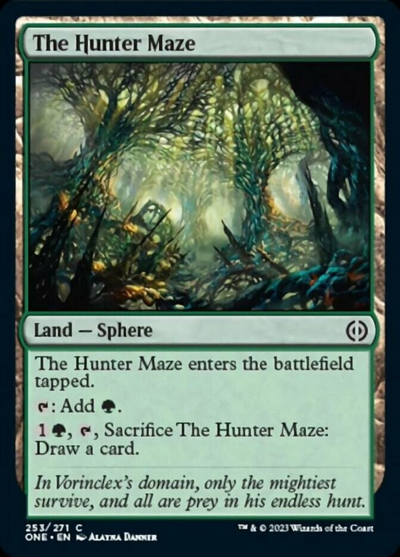 The Hunter Maze - Phyrexia: All Will Be One - English - NM - MTG