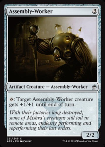 Assembly-Worker - Masters 25 - English - NM - MTG