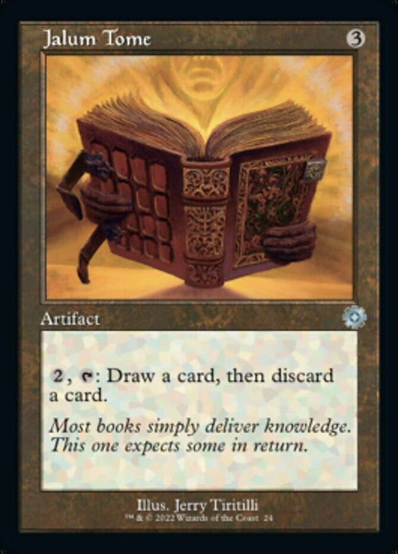 Jalum Tome - Retro Frame - The Brothers' War - English - NM - MTG
