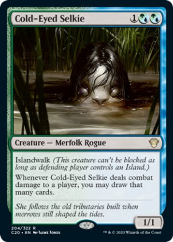 Cold-Eyed Selkie - Commander 2020 - English - NM - MTG