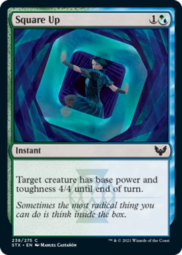 Square Up - Strixhaven: School of Mages - English - NM - MTG