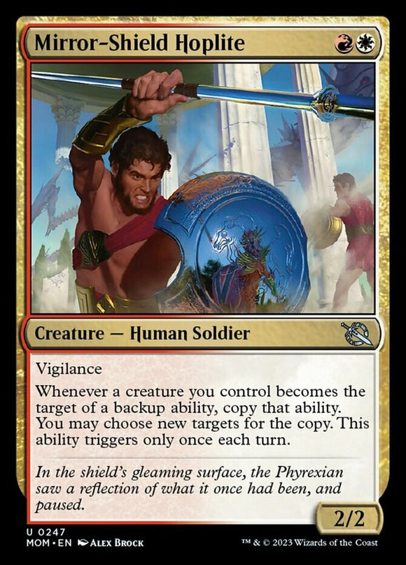 Mirror-Shield Hoplite - March of the Machines - English - NM - MTG