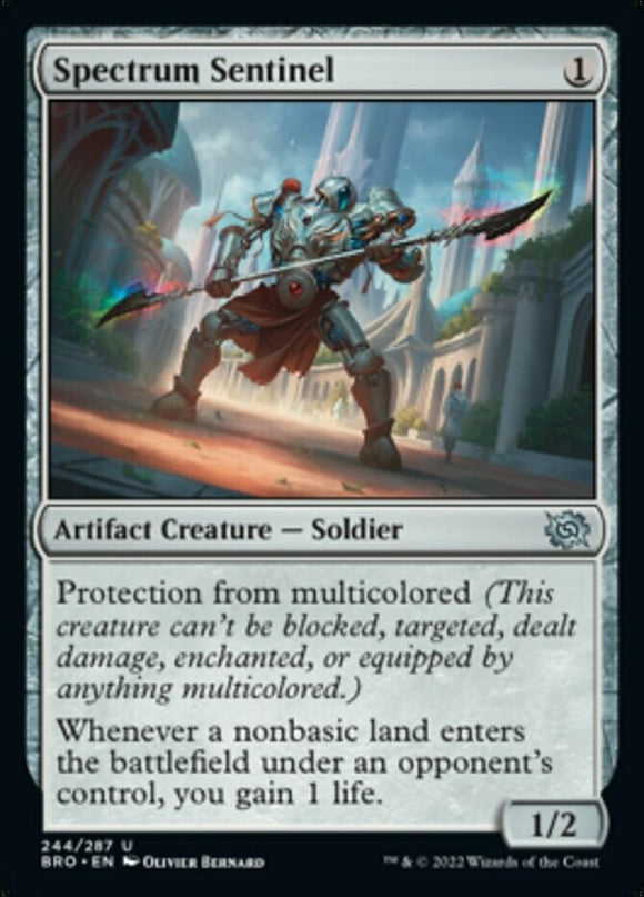 Spectrum Sentinel - The Brothers' War - English - NM - MTG