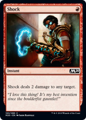 Shock - Core Set 2020 (M20) - English - NM - MTG