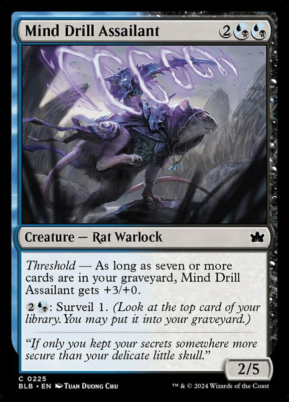 Mind Drill Assailant - Bloomburrow - English - NM - MTG